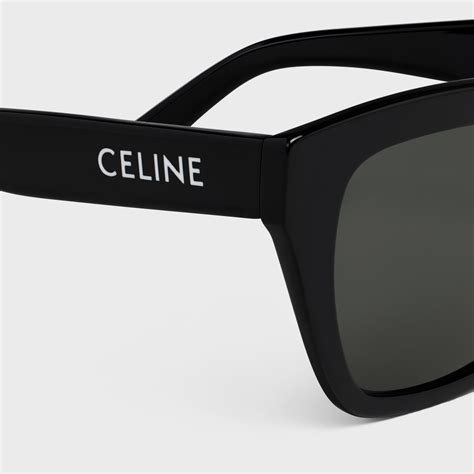 celine all black glasses|celine black sunglasses.